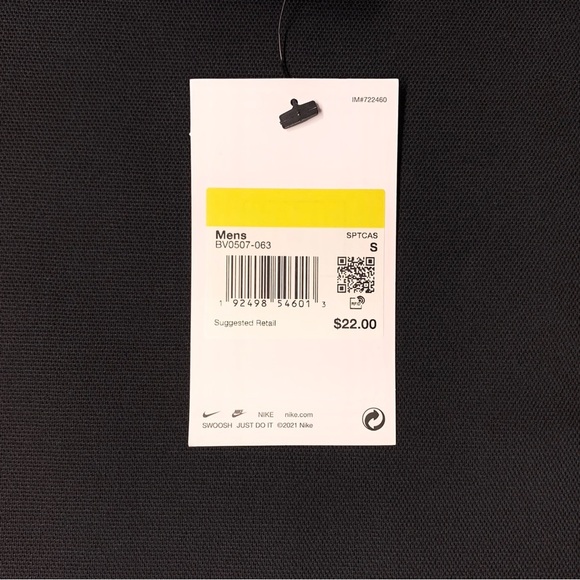 NIKE Men’s Sportswear Club Cotton T Shirt — SMALL — Heather Grey — NWT - Picture 4 of 6